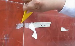去除玻璃上面的双面胶